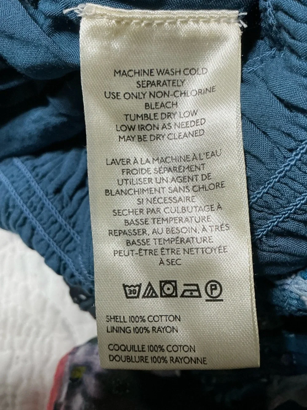 EUC Anthropologie The Peregrine Jumpsuit: Printed Eyelet Edition Size Small - Picture 15 of 16